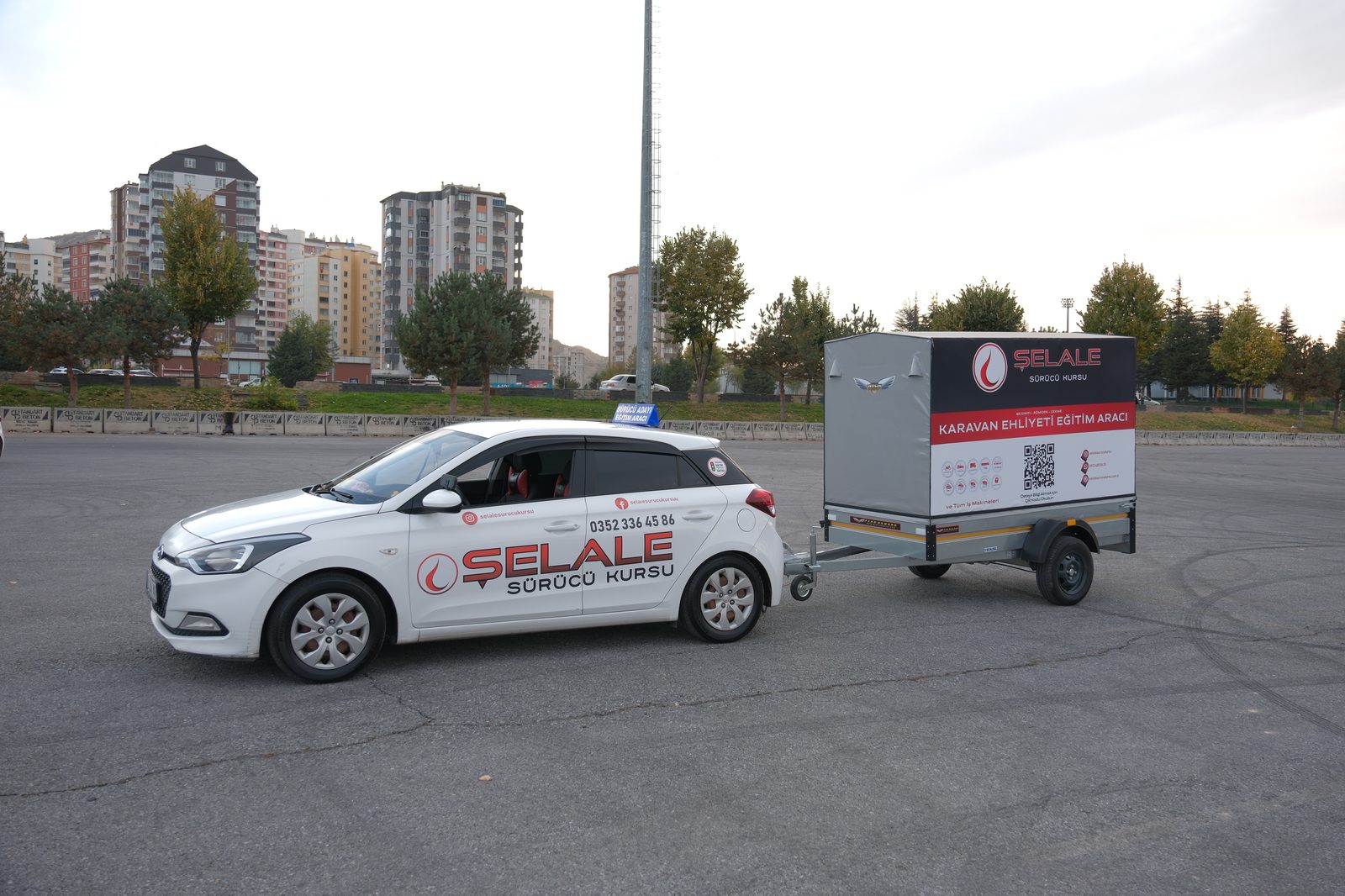 Şelale BE karavan römork eğitim aracı